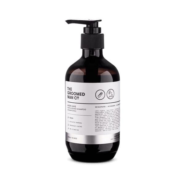 Beard and hair shampoo for men made in Australia
