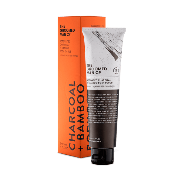 Men's body scrub made in Australia