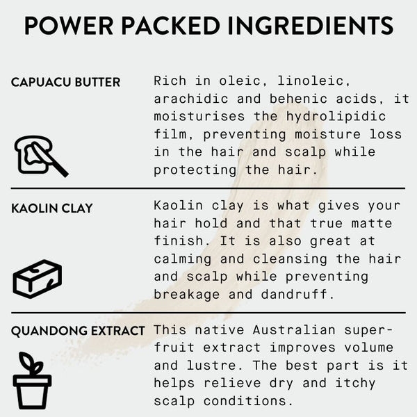 men's hair clay