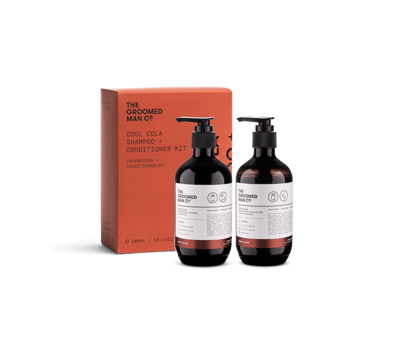 Cool Cola Shampoo and Conditioner – The Groomed Man Co.